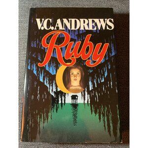 V.C. Andrews "Ruby" Hardcover First Edition 1994 Books